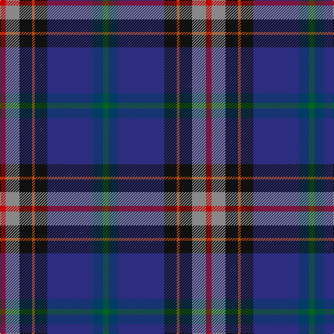 R/8 N20 K18 DO4 K18 DBa66 DB14 G/8 tartan Tartan detail