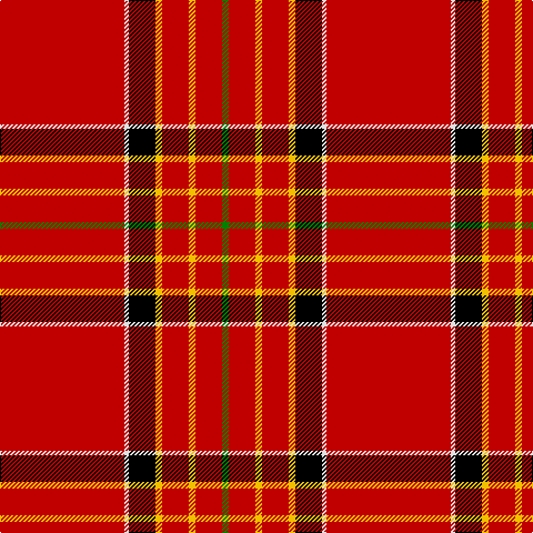 R/112 LN4 K24 Y6 R24 Y6 R24 G/6 tartan Tartan detail