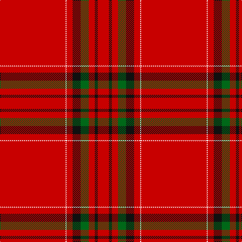 R/22 K6 R12 G16 K16 R12 W2 R/130 tartan Tartan detail