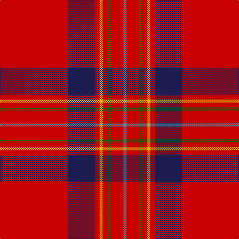 R/136 DB54 R10 Y6 R10 G6 R26 B/6 tartan Tartan detail