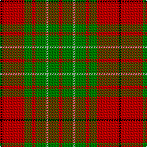 K/4 R36 G12 R6 G18 LN2 G18 R/6 tartan Tartan detail