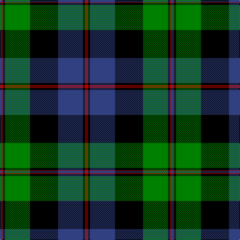 B/4 R2 K4 G50 K56 B50 K4 R/6 tartan Tartan detail