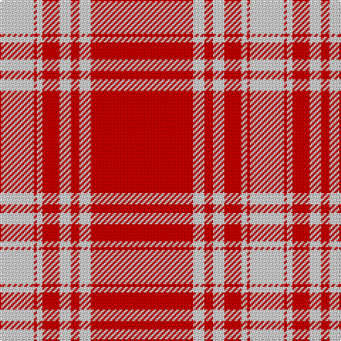 N/24 R2 N4 R12 N8 R6 N8 R/72 tartan Tartan detail