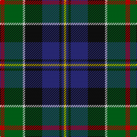 R/8 G32 LN4 K30 DB30 K4 DB4 Y/4 tartan Tartan detail