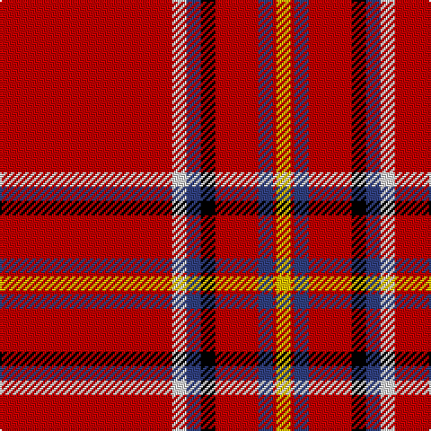 R/96 LN8 B8 K8 R24 B8 R2 Y/8 tartan Tartan detail