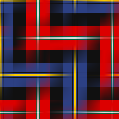 Y/6 B6 K4 B36 K52 R42 G4 LN/6 tartan Tartan detail