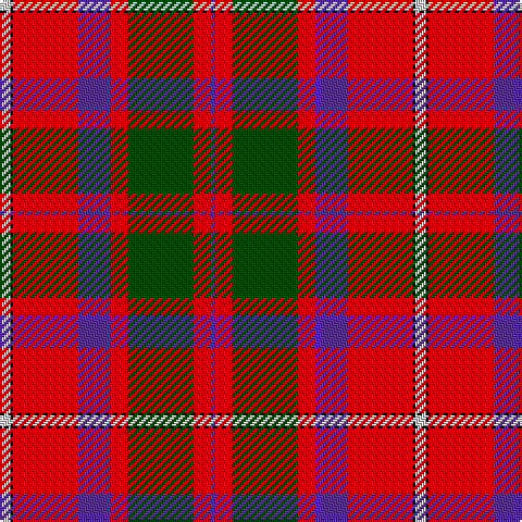 N/5 K1 R30 P15 R8 G30 R8 P/2 tartan Tartan detail