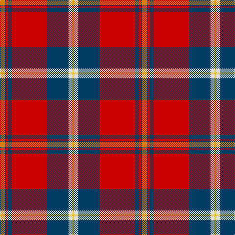 O/10 DB2 R4 DB8 R72 DB44 LN8 Y/4 tartan Tartan detail