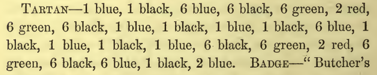 Murray of Arthurstone: the source's printed listing, scanned