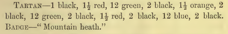 Skene of that Ilk: the source's printed listing, scanned