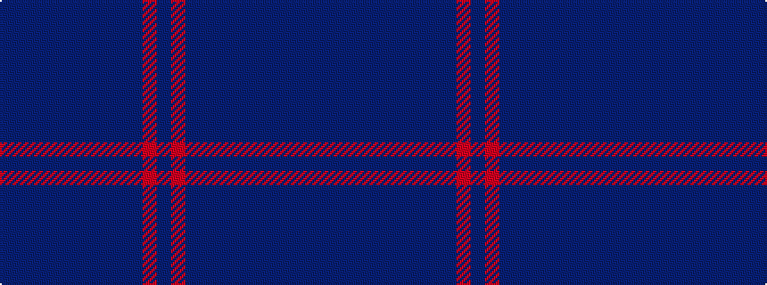 idealised woven sample of pattern BBBBBBBBBBRB