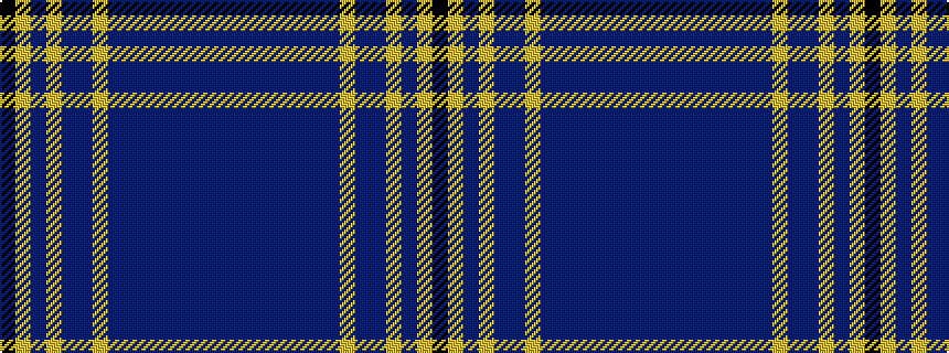 idealised woven sample of pattern BBBBBBBBYBBYBYK