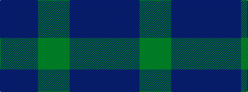idealised woven sample of pattern BBBBBBGGG