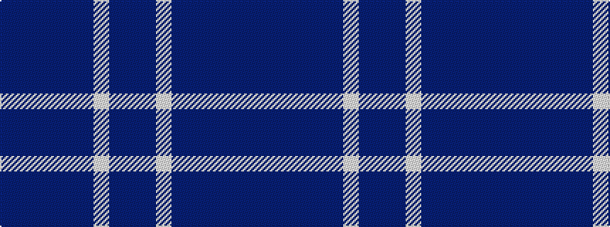 idealised woven sample of pattern BBBBBBWBB