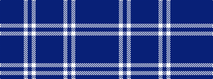 idealised woven sample of pattern BBBBBBWBWBBBB