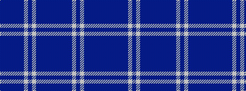 idealised woven sample of pattern BBBBBBWBWBBBBB