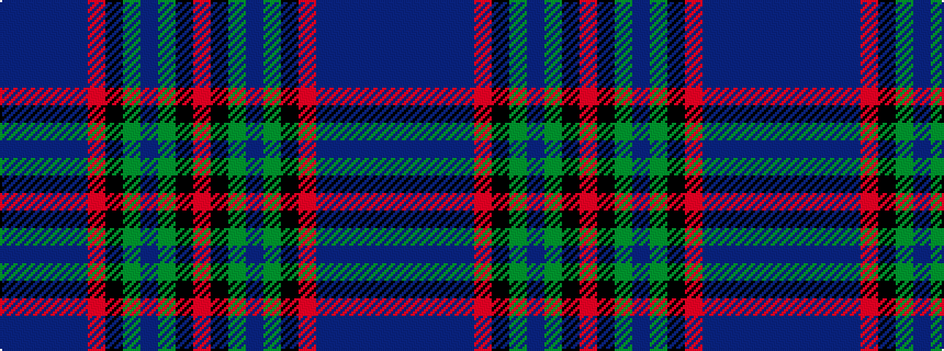 idealised woven sample of pattern BBBBBRKGBGKR
