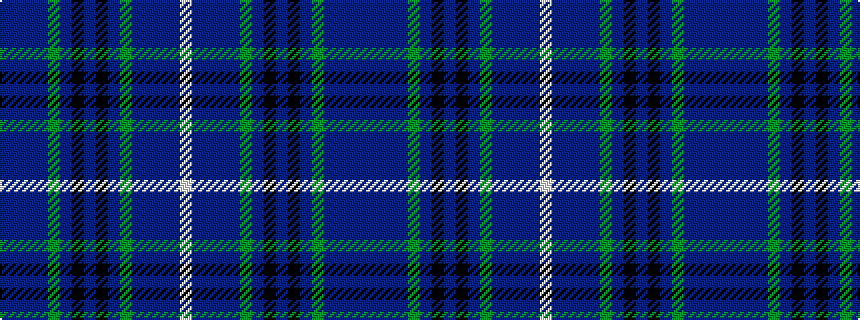 idealised woven sample of pattern BBBBGBKBKBGBBBBW