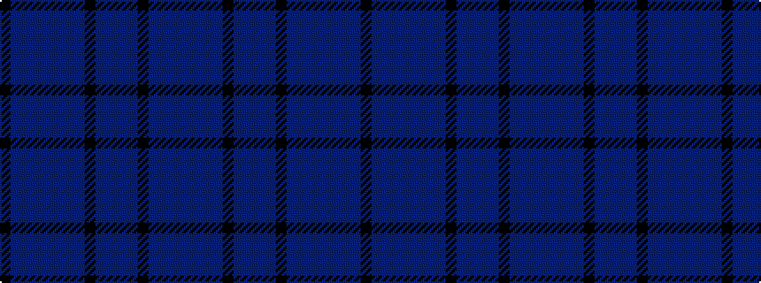 idealised woven sample of pattern BBBBKBBBBKBBBBBBBK