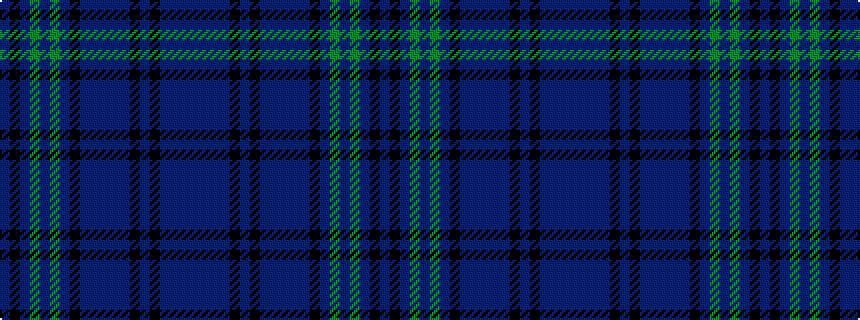 idealised woven sample of pattern BBBBKBKBBBBBKBGBGBKB