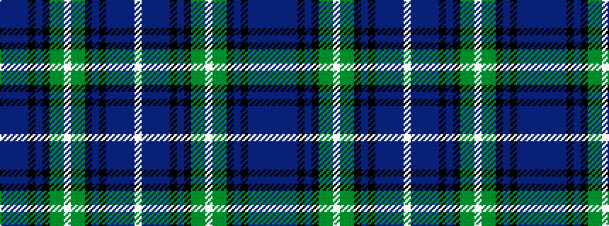 idealised woven sample of pattern BBBBKBKGGWGGKBKBBBBW