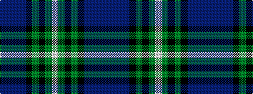 idealised woven sample of pattern BBBBKGKGW