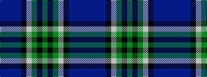 idealised woven sample of pattern BBBBKWGKG
