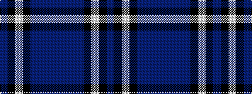 idealised woven sample of pattern BBBBKWKB
