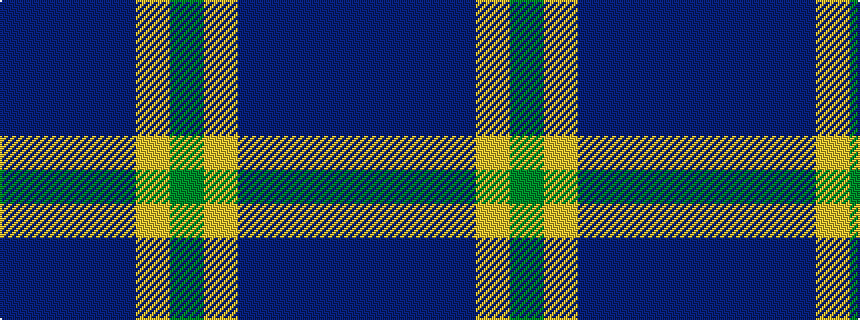 idealised woven sample of pattern BBBBYG
