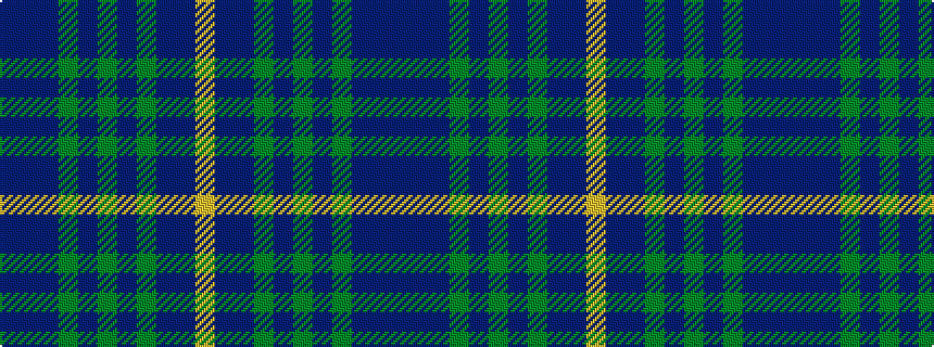 idealised woven sample of pattern BBBGBGBGBBY