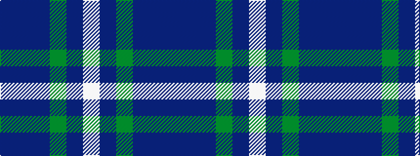 idealised woven sample of pattern BBBGBW