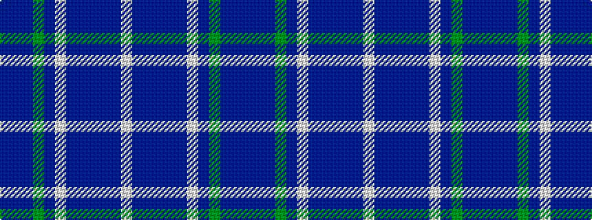 idealised woven sample of pattern BBBGBWBBBBBW