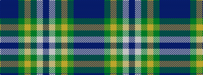idealised woven sample of pattern BBBGYGWB