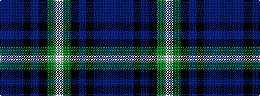 idealised woven sample of pattern BBBKBKGW