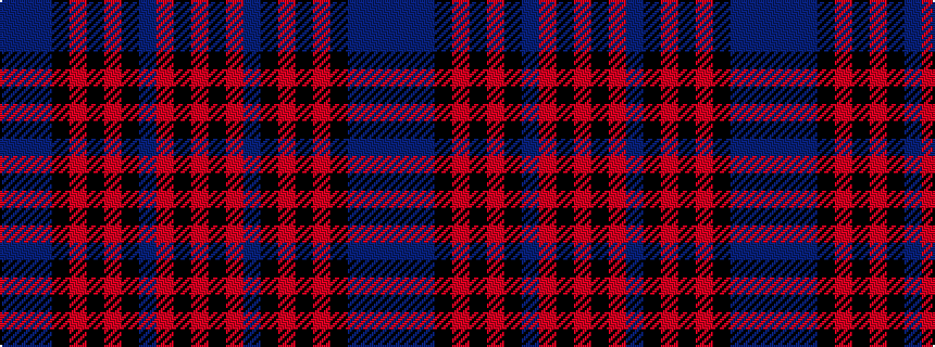 idealised woven sample of pattern BBBKRKRKBRKR
