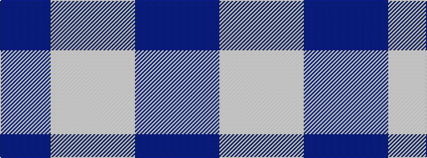 idealised woven sample of pattern BBBWWW