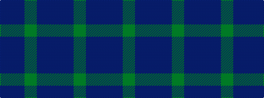 idealised woven sample of pattern BBGBB