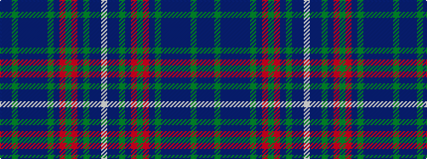 idealised woven sample of pattern BBGBBBBBGBRGRBGBBW