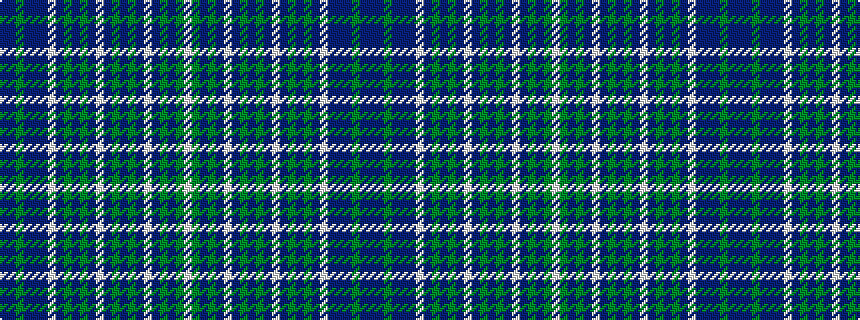 idealised woven sample of pattern BBGBBBWBGBGBWBGBGBWBGBGW