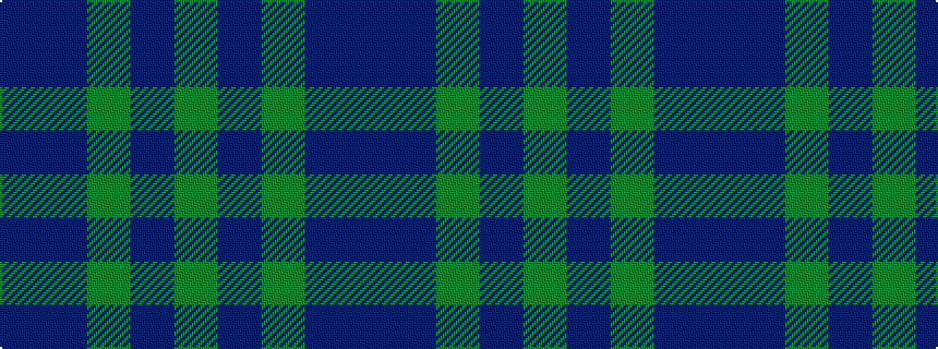 idealised woven sample of pattern BBGBG