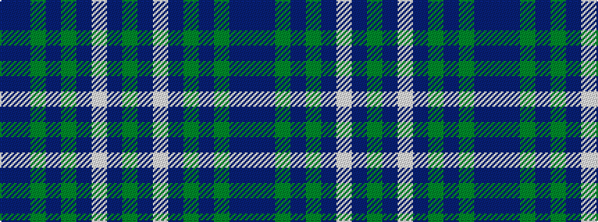 idealised woven sample of pattern BBGBGBWBG