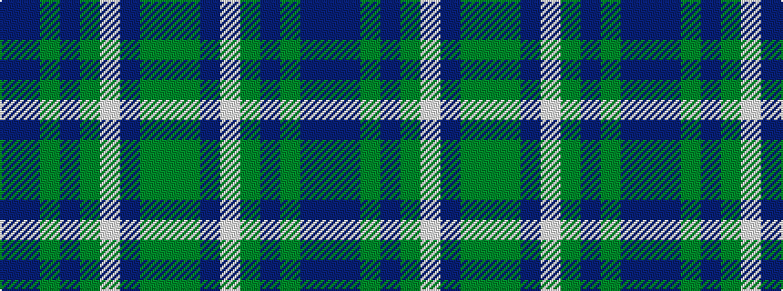 idealised woven sample of pattern BBGBGWBGG