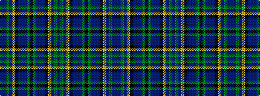 idealised woven sample of pattern BBGBYKBBBGKGBBBKYBGB