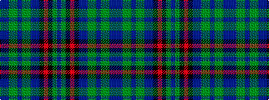 idealised woven sample of pattern BBGGBGGBBKRKGB