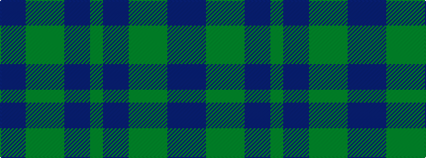 idealised woven sample of pattern BBGGGBBG