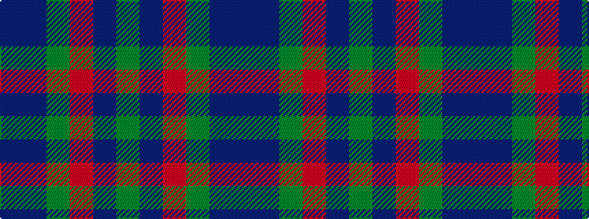 idealised woven sample of pattern BBGRBG