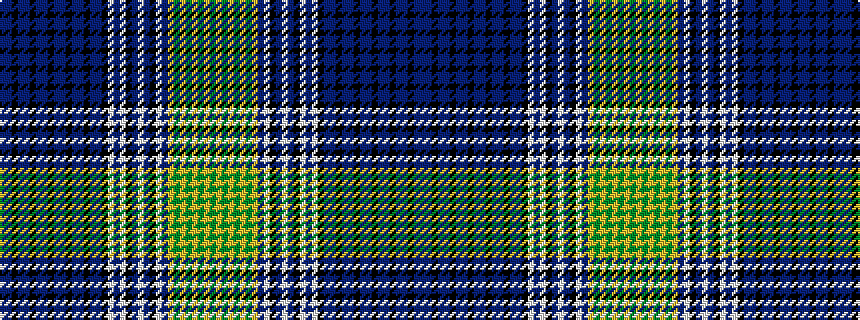 idealised woven sample of pattern BBKBBKBBKBBKBBKBBKWBWKBWBKWBYGYGYGYG