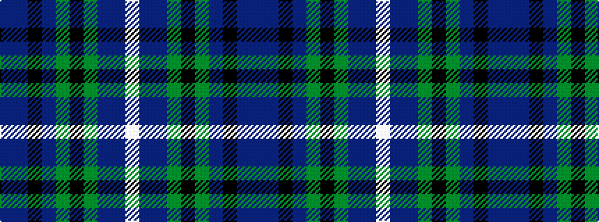 idealised woven sample of pattern BBKBGKGBBW