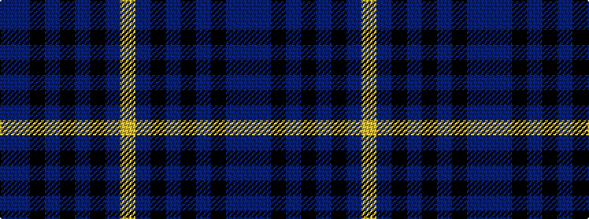 idealised woven sample of pattern BBKBKBKBY