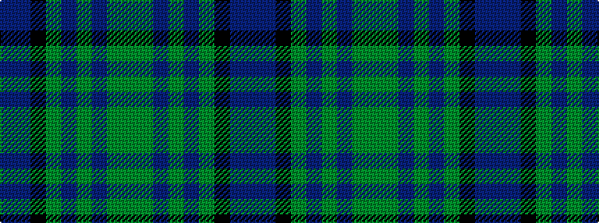 idealised woven sample of pattern BBKGBGBGG